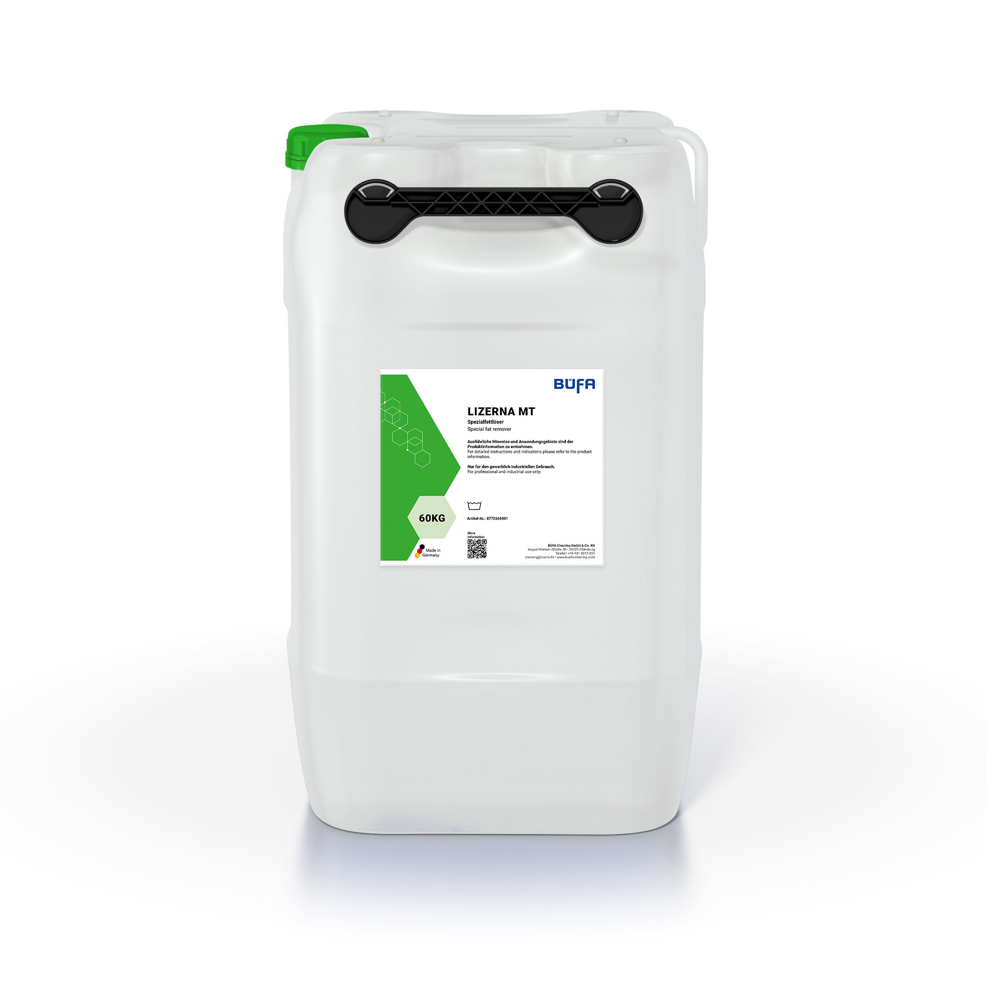 Lizerna MT: Wetting agent concentrate and washing power booster 60 KG - BÜFA