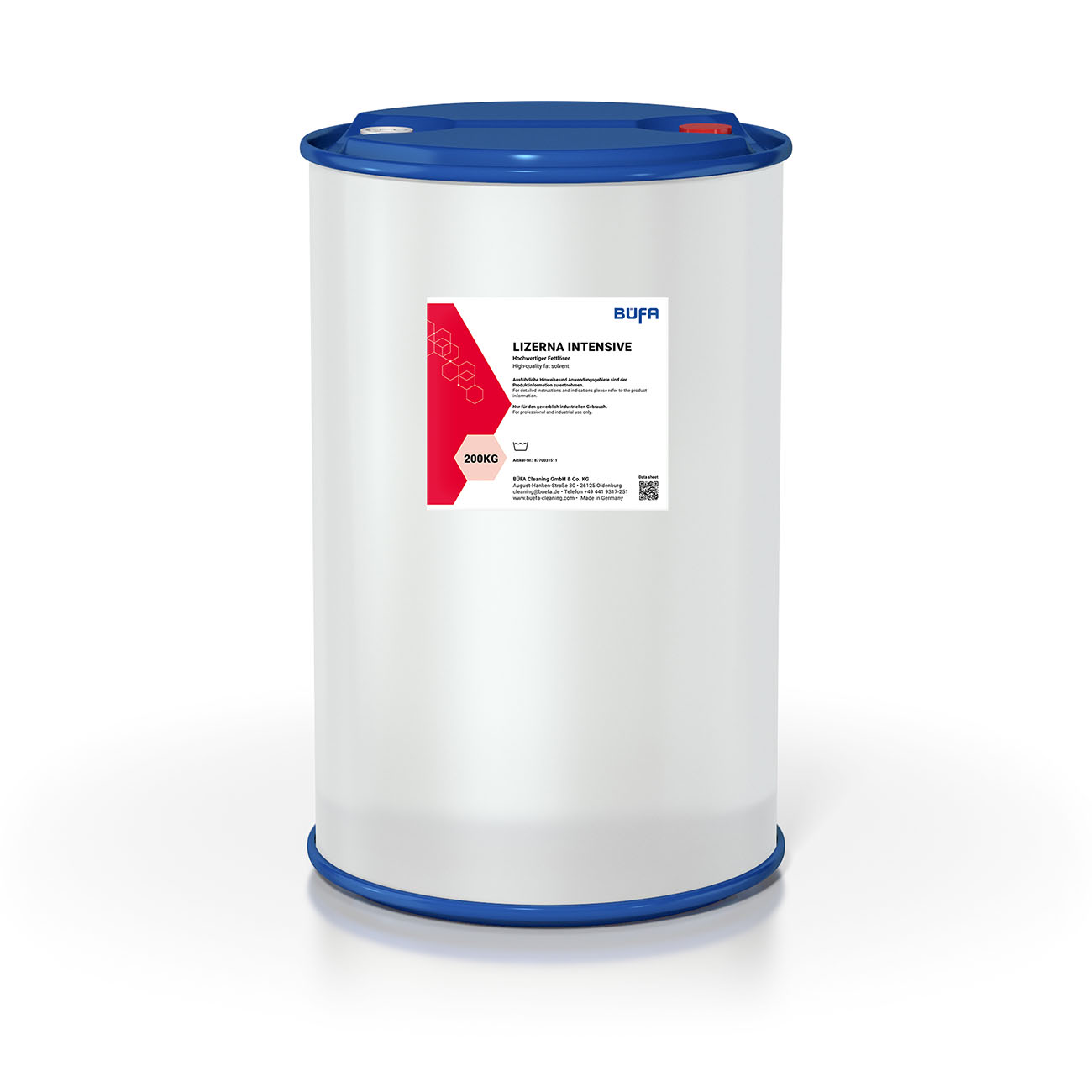 Gebinde_8770031511 Lizerna Intensive: Niedrigtemperaturfettlöser 200 KG - BÜFA