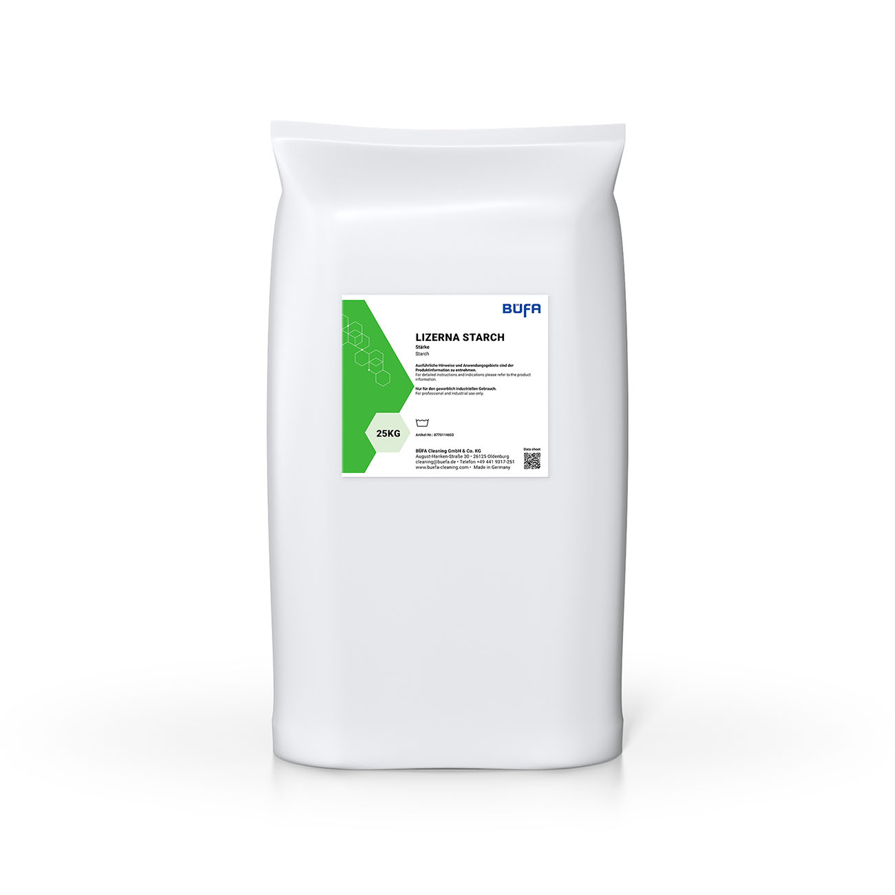 Lizerna Starch: Strength 25 KG - BÜFA