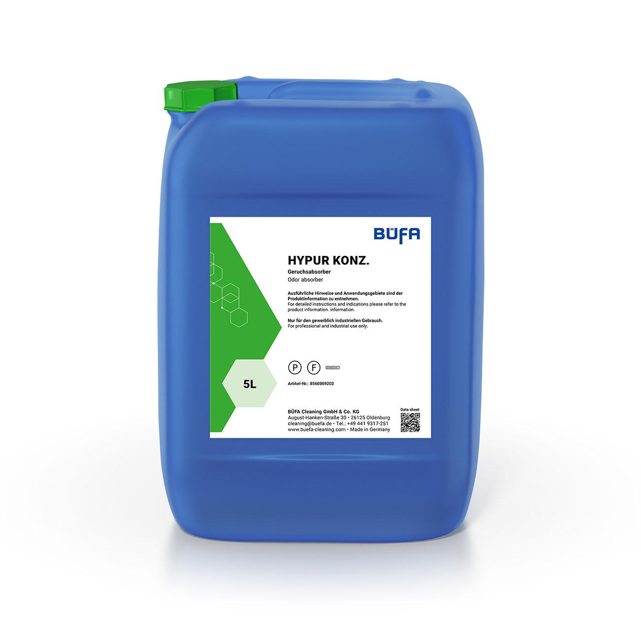 Hypur Konz.: Odor absorber 5 L - BÜFA