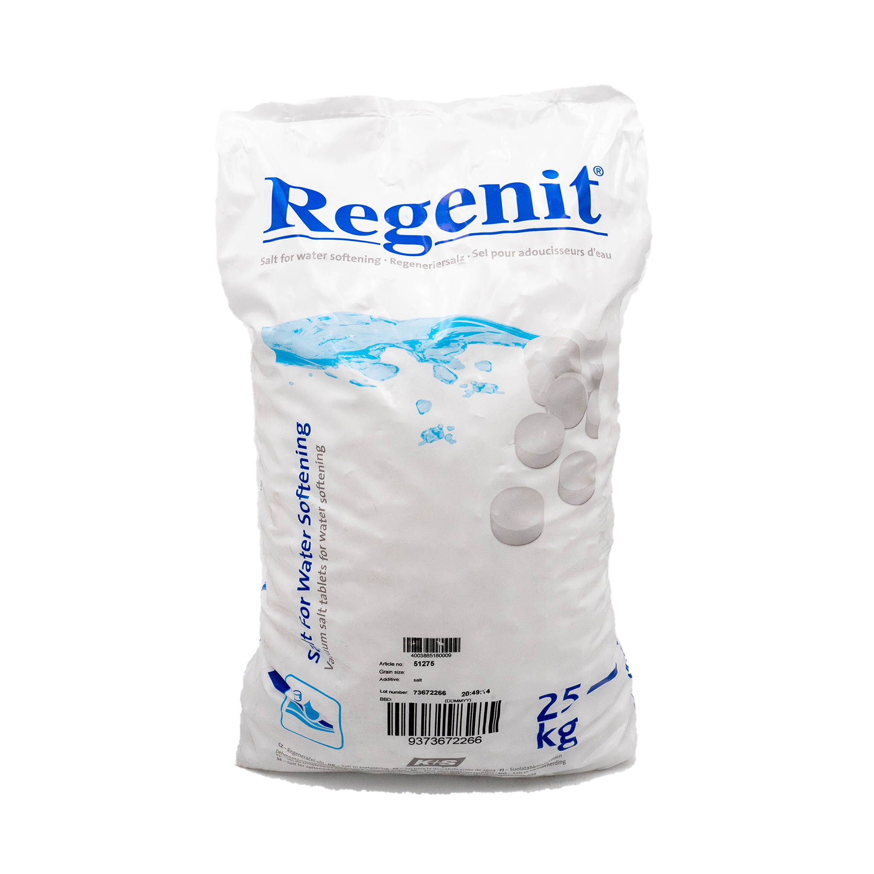 Salztabletten - Broxetten: Regenerating salt tablets 25 KG - BÜFA